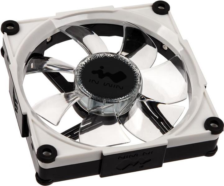Actual product image In Win Aurora RGB LED fan, 120mm, set of 3 (120 mm, 1 x)