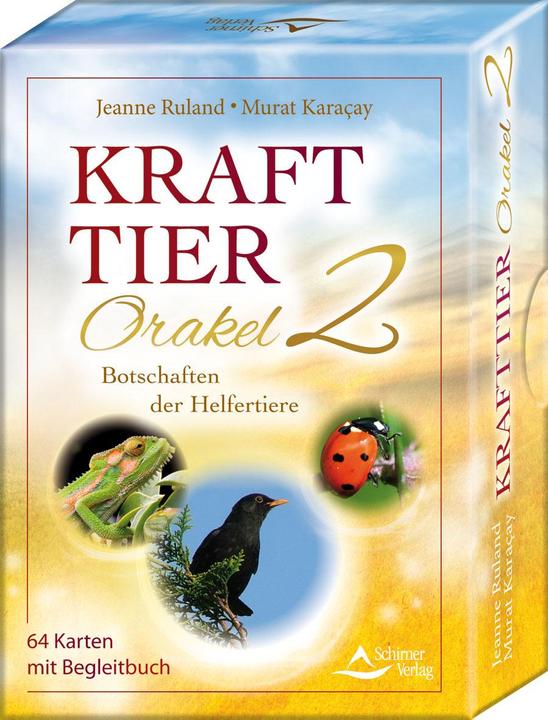 Produktbild Krafttier-Orakel 2 (Deutsch, Jeanne Ruland, Murat Karaø§ay, 2018)