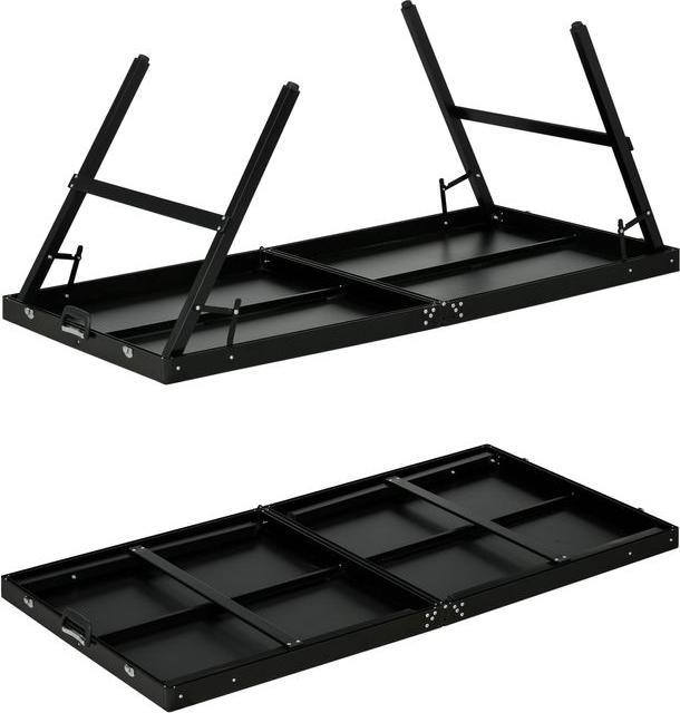 Image du produit Swisshandel24 Mini Tischtennisplatte klappbar Tennistisch mit Tischtennisnetz Griff