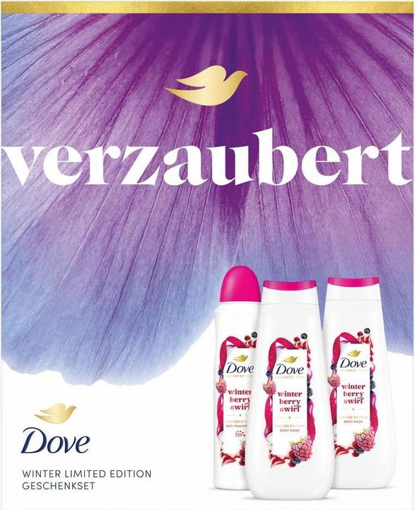 Dove Geschenkset Geschenkset 25 verzaubert 3-teilig (Körperpflegeset)
