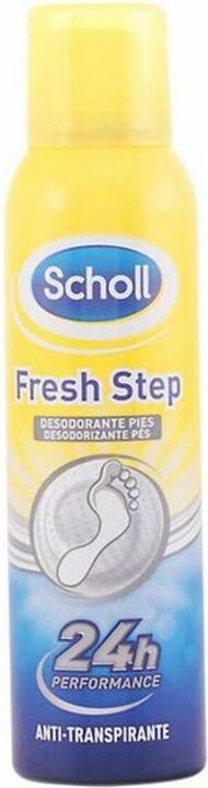 Scholl Fresh Step Shoe Spray Mild Foot Deodorant with Long-Lasting Effect Against Unpleasant Odors 150ml (Fussdeodorant & -puder, 150 ml)