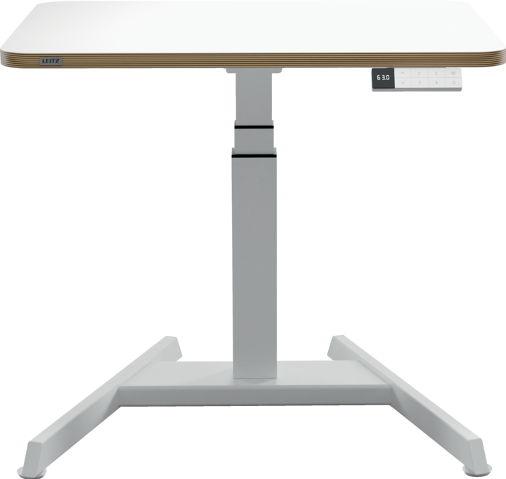Actual product image Leitz Ergo Compact Workstation Electric height-adjustable desk (80 x 60 x 130 cm)