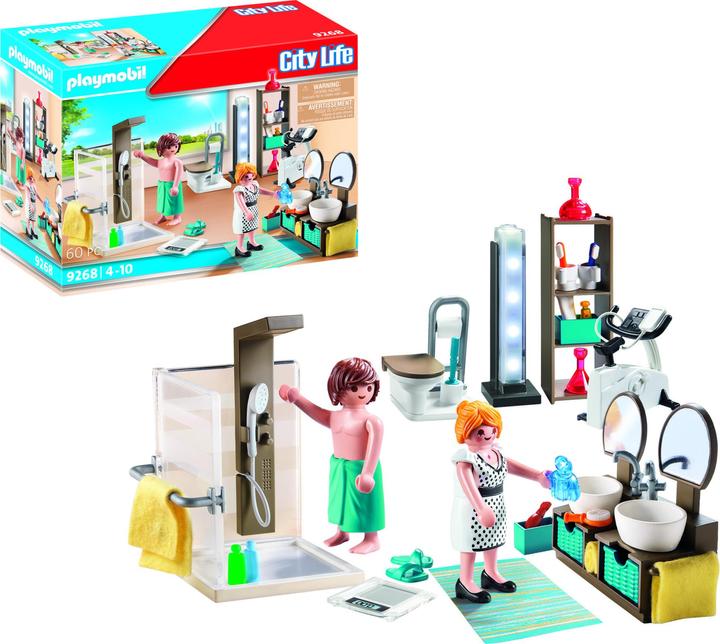 Produktbild Playmobil Badezimmer (9268, Playmobil City Life)
