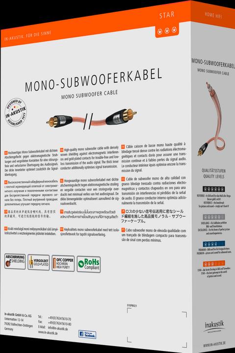 Image du produit Inakustik Star (12 m, RCA)