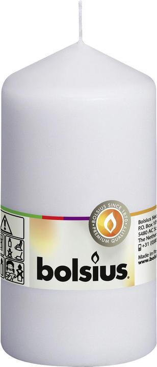 Immagine prodotto Bolsius Candela pilastro 13x6,8cm bianco (1 pz.)