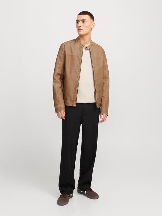 Actual product image Jack & Jones Jjewarner Washed Pu Jacket Noos (M)