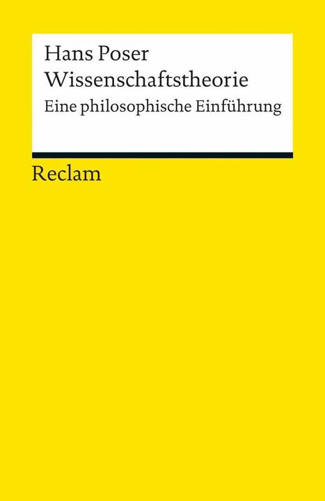 Produktbild Wissenschaftstheorie (Deutsch, Hans Poser, 2012)