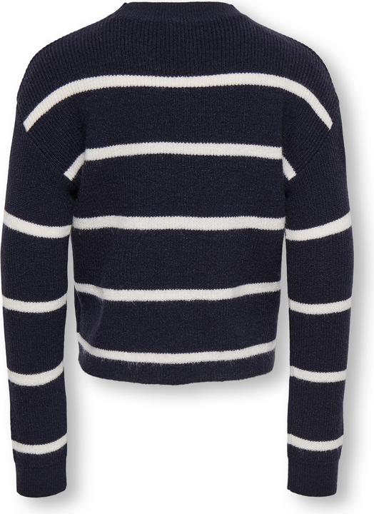 Produktbild Only Kmgfranca Life Short Ls Stripe Knt Noos (92)