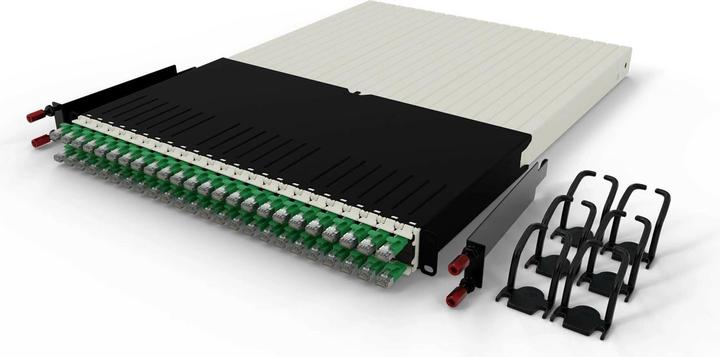 Productafbeelding PATCHBOX één / 30RU / Cat 6A, STP, 1,8 m, groen (STP, CAT6a, 1.80 m)