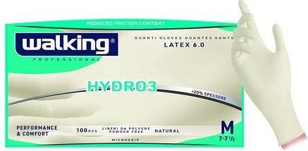 Walking Gloves X 100 Hydro L Latex, One Size (One Size)