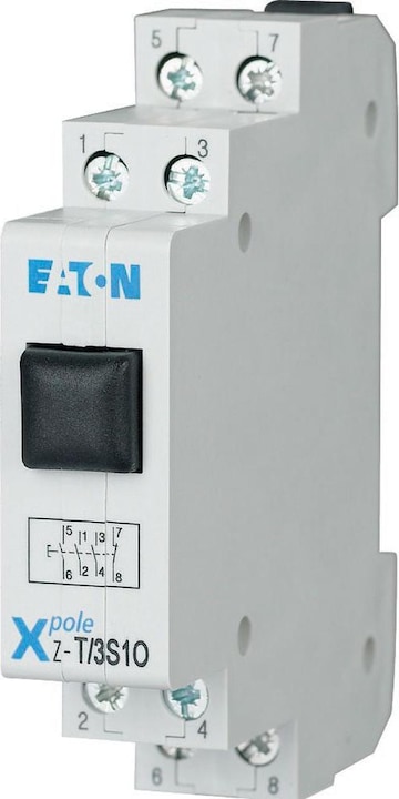 Image du produit Eaton Electric GmbH Bouton-poussoir Z-T/3S1O 3S 1NO noir
