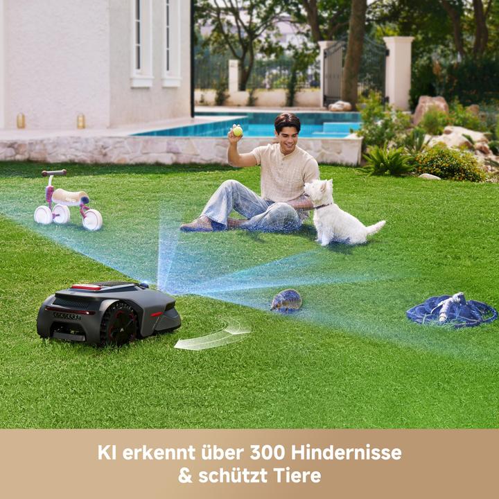Actual product image Mova Ultra 1200 Mowing Robot (1200 m², Without boundary wire)