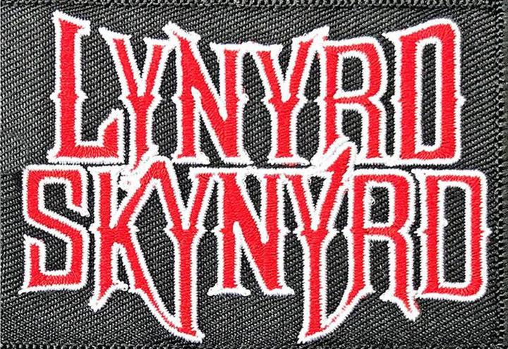 Actual product image Lynyrd Skynyrd Double Sided Patch Logo Keyring