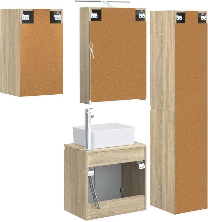 Produktbild vidaXL Badezimmerschrank-Set