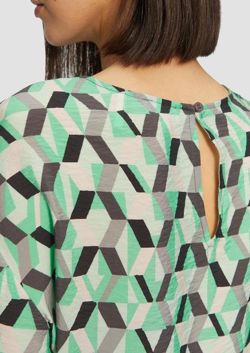 Image du produit s.Oliver Bluse Viskosemix-Bluse in O-Shape (36)