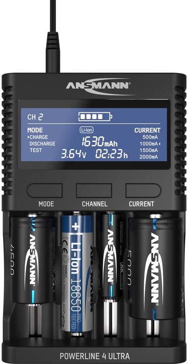 Produktbild Ansmann Powerline 4 Ultra (1 Stk., Ladegerät ohne Akku)