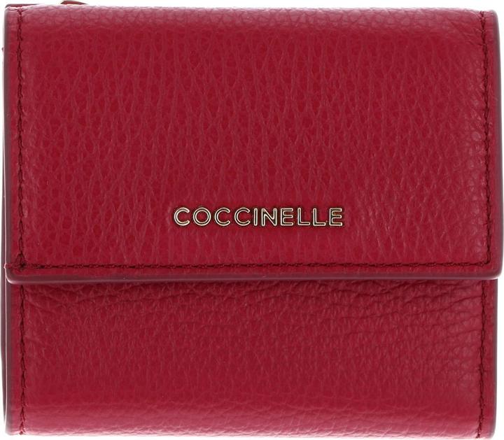 Actual product image Coccinelle Metallic Soft Wallet Grained Leather