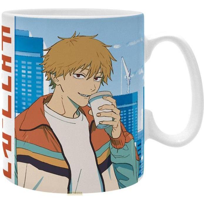 ABYstyle Chainsaw Man - Denji & Pochita, Tazze, Multicolore