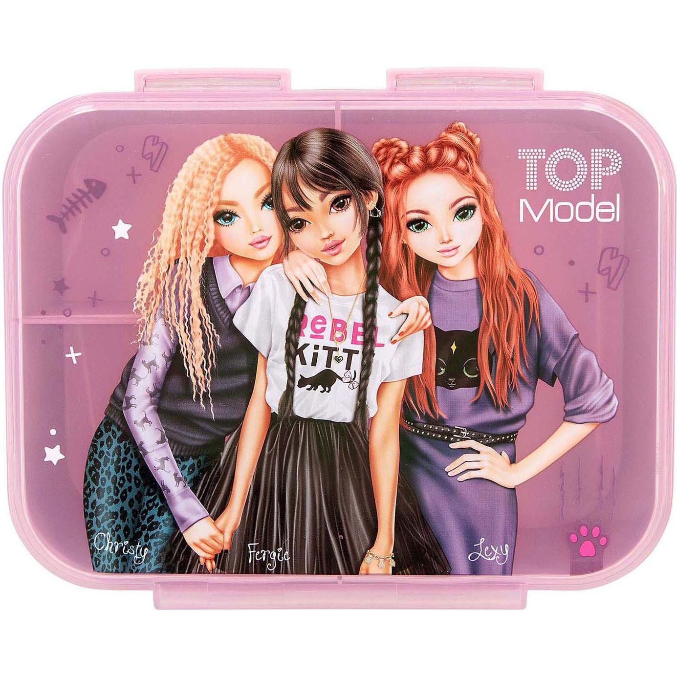 Top Model Brotdose Rebel Kitty, Lunchbox, Mehrfarbig