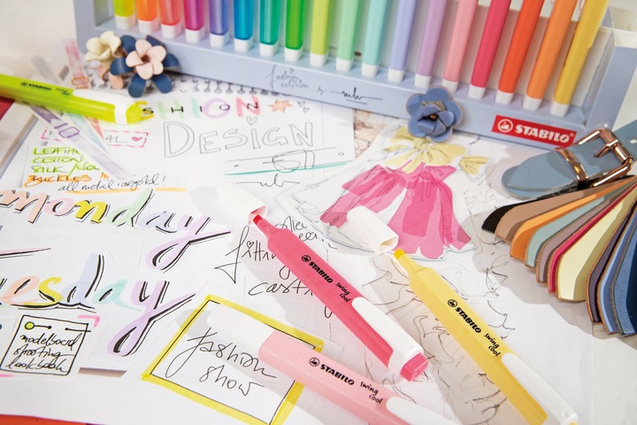 Produktbild STABILO swing cool Pastel Textmarker (Rosa, 1 mm, 1 x)