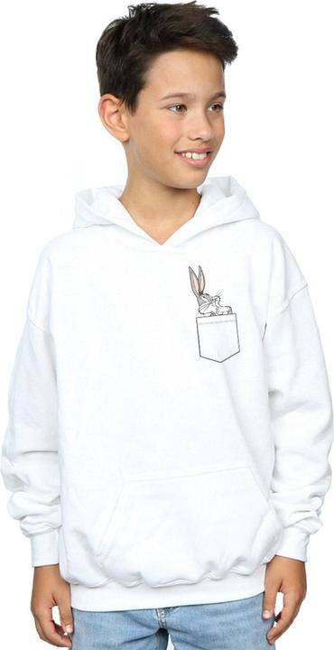 Produktbild Looney Tunes Bugs Bunny Faux Pocket Kapuzenpullover Jungen (116)