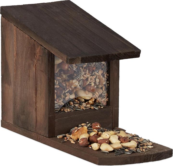 Produktbild Relaxdays Eichhörnchen Futterhaus