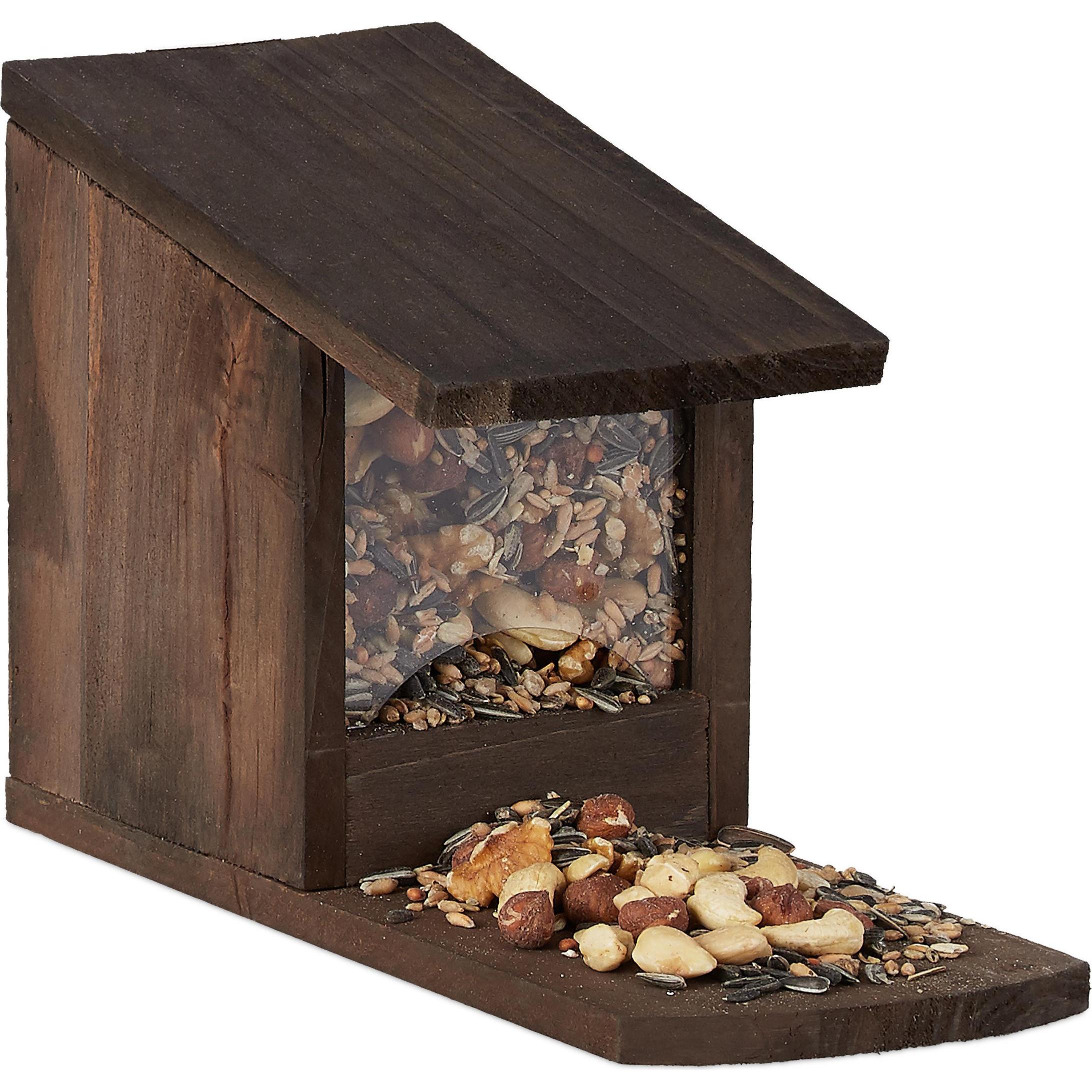 Thumbnail - Relaxdays Eichhörnchen Futterhaus, Vogelhaus