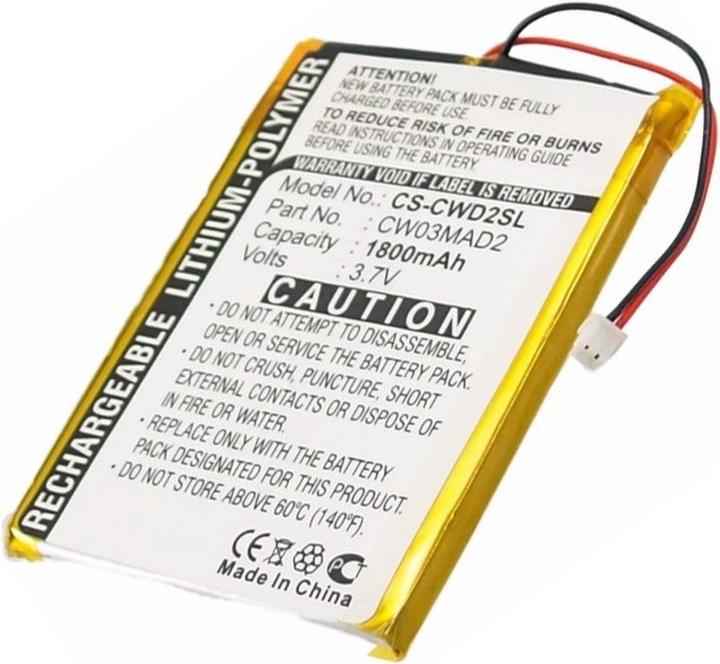Immagine prodotto AccuCell Batteria per il Cowon D2 2GB, D2 4GB, D2 8GB, D2 Plus 16GB