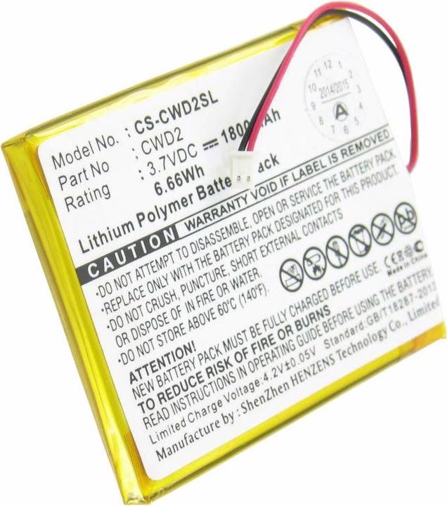 Immagine prodotto AccuCell Batteria per il Cowon D2 2GB, D2 4GB, D2 8GB, D2 Plus 16GB