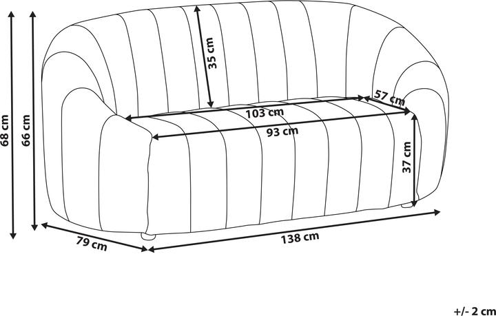 Produktbild Beliani Malung (2-Sitzer)