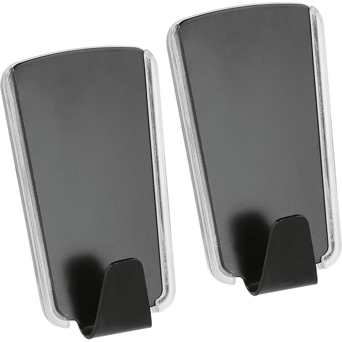 6x Metaltex, Klebehaken + Klebenagel, Klebehaken pullClean sw 2St