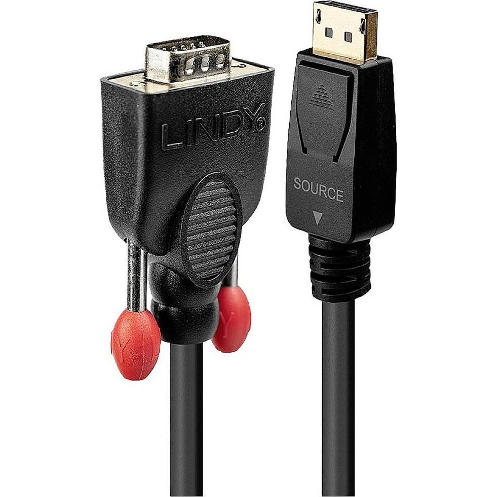 Lindy DisplayPort — VGA (1 m, DisplayPort, VGA), Video Kabel