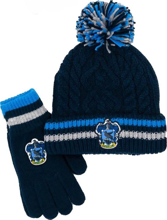Actual product image Hat and glove set Ravenclaw (One size)