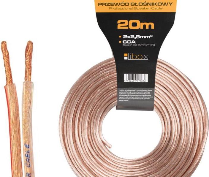 Produktbild Libox Kabel Lautsprecherkabel 2x2,50 LB0009-20 (20 m)