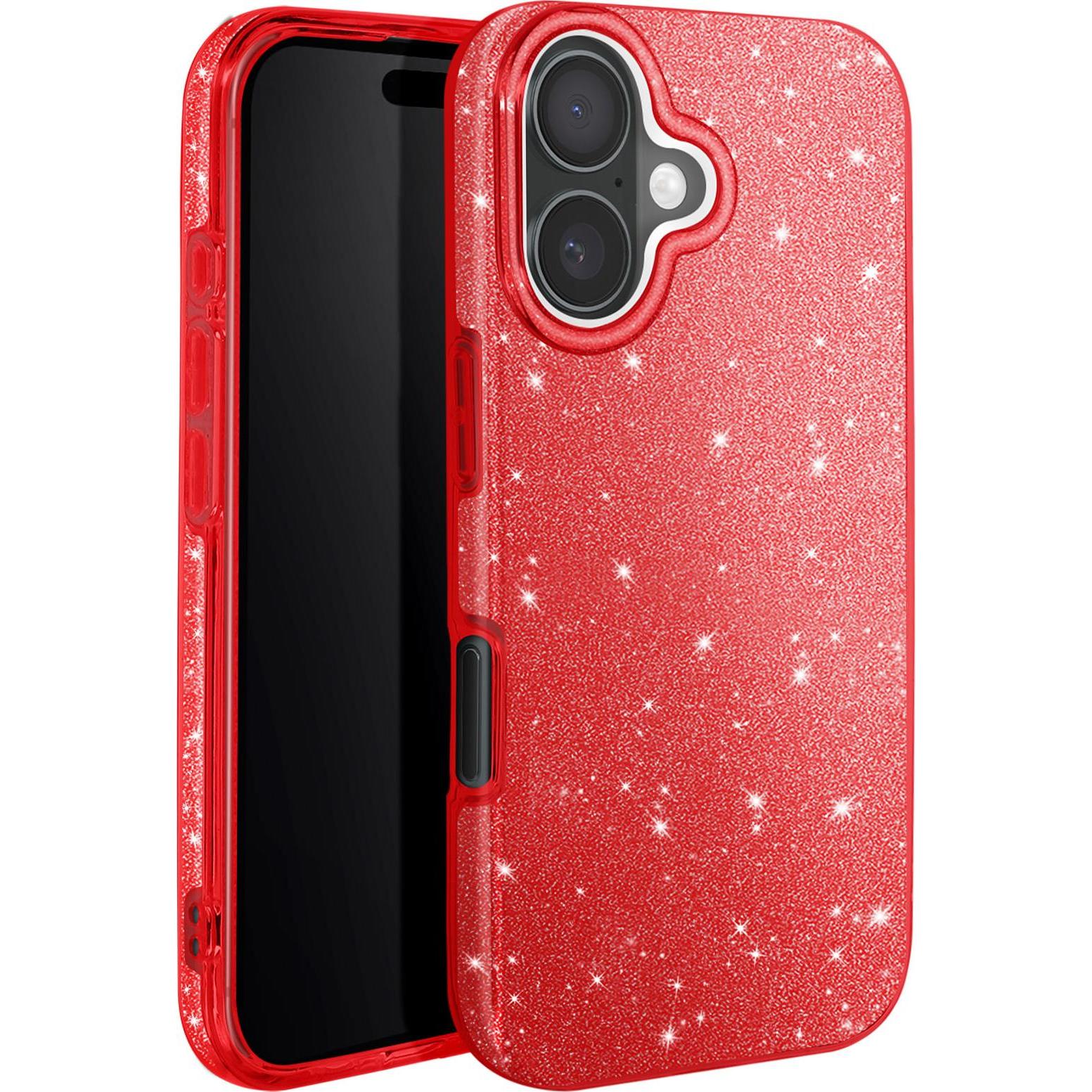 Avizar Spark Case (Apple iPhone 16), Smartphone Hülle, Rot