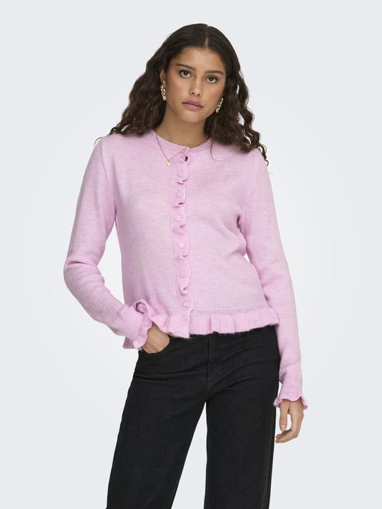 Actual product image JdY Jdyletty L/S On Frill Cardigan Knt Noos (M)