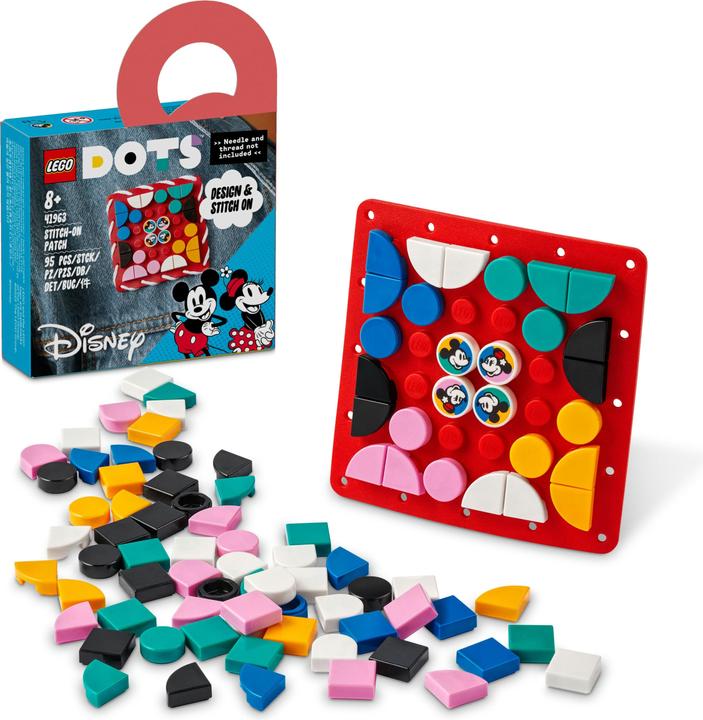 Produktbild LEGO Micky und Minnie Kreativ-Aufnäher (41963, LEGO Dots)