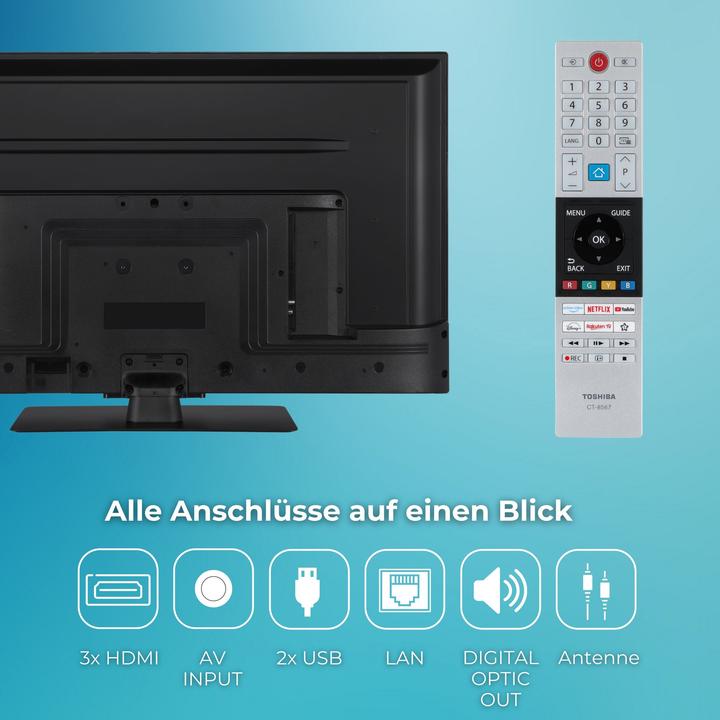 Actual product image Toshiba 43UV3463DA (43", LED, 4K)