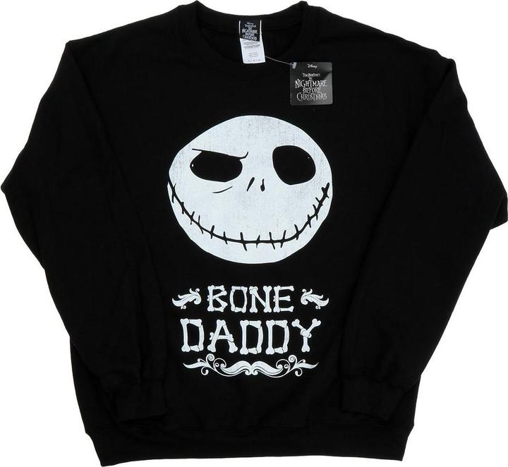 Actual product image Disney Mens Nightmare Before Christmas Bone Daddy Sweatshirt (M)