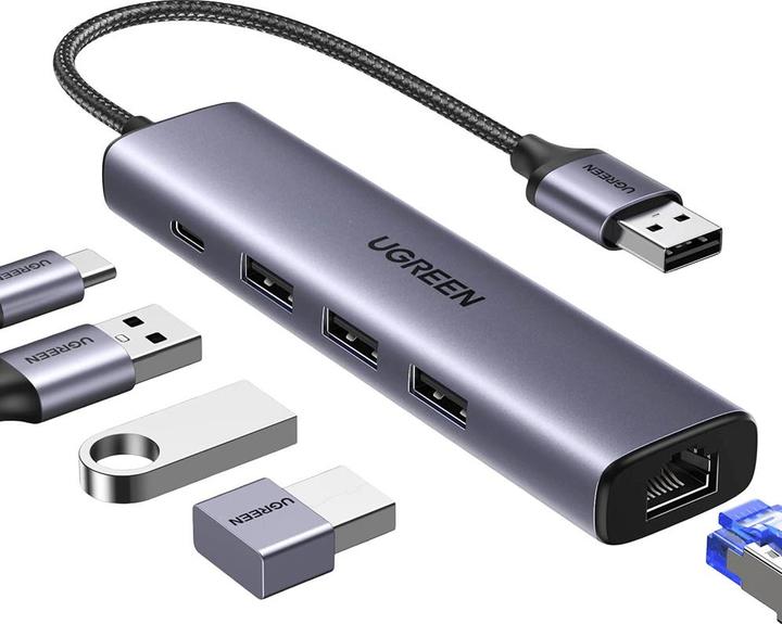 Ugreen 5in1 Adapter (USB-A, 5 Ports)