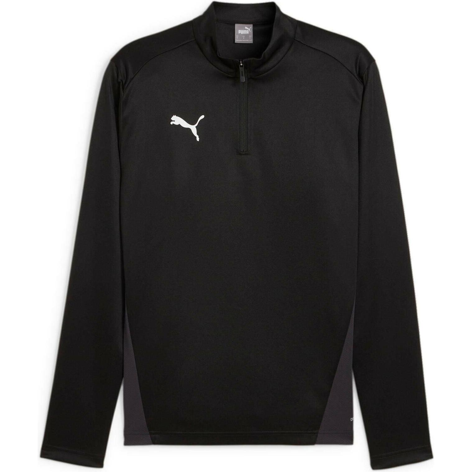 Puma, Herren, Sportshirt, teamGOAL Training 1/4 Zip Top (XL), Schwarz, XL