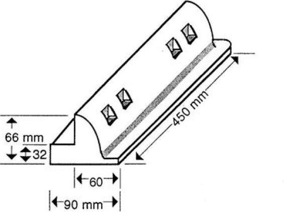 Actual product image Büttner Solar spoiler set MT-SP 45