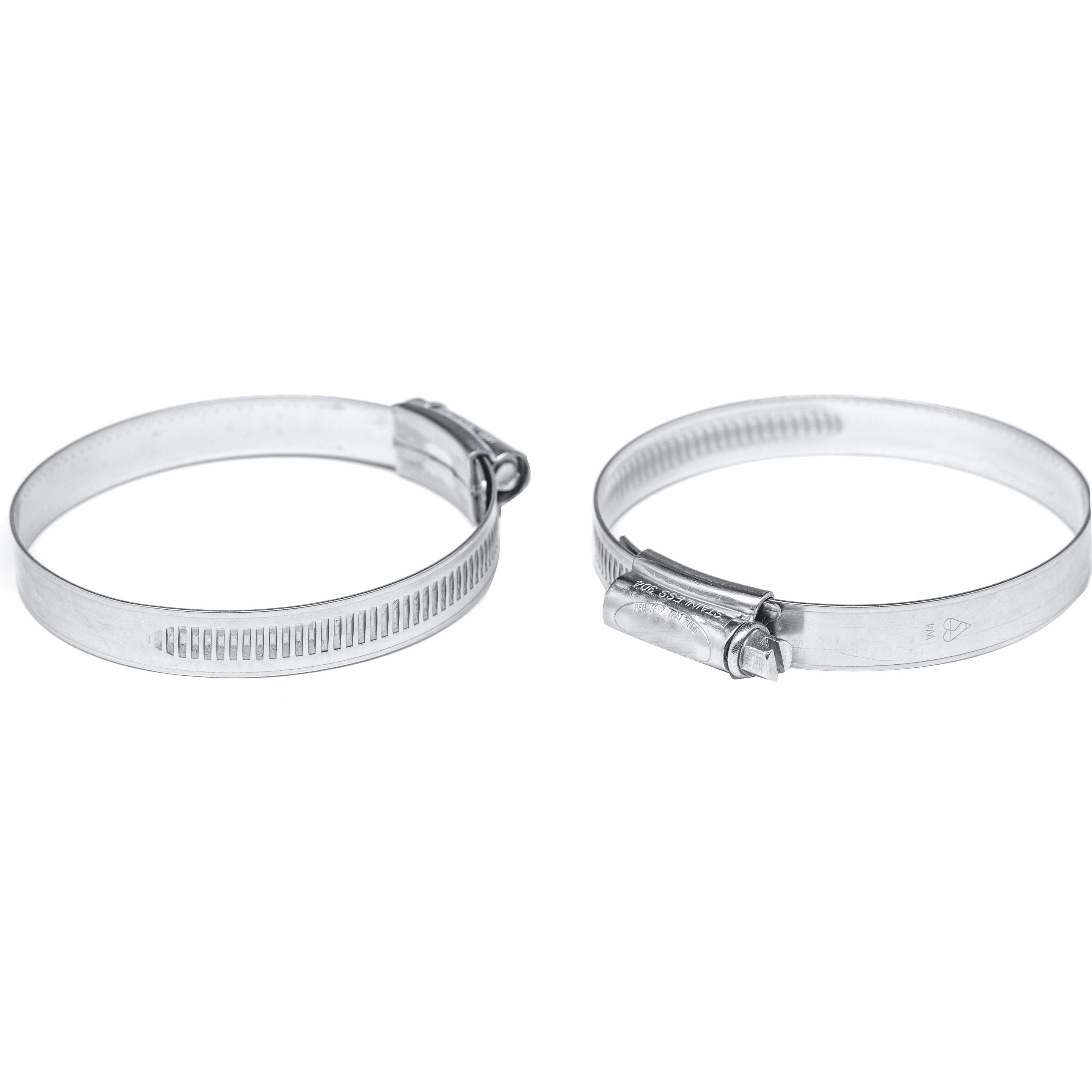 RS PRO, Accessori per installazione sanitaria, Worm drive 304SS, 9.5 mm band w, 60-80 D