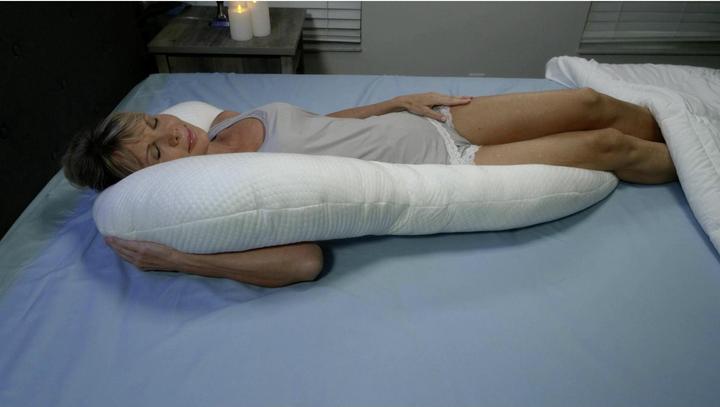 Actual product image MediaShop Dreamolino SwanPillow side sleeper pillow