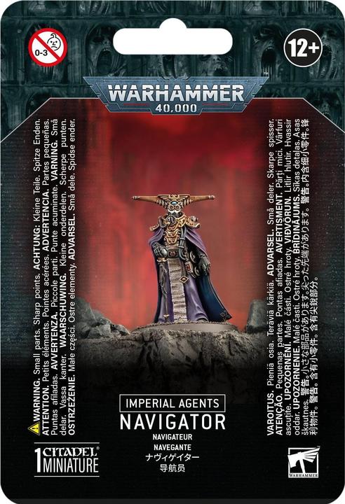 Actual product image Games Workshop Warhammer 40k - Agents Imperiaux Navigateur (Plastic)