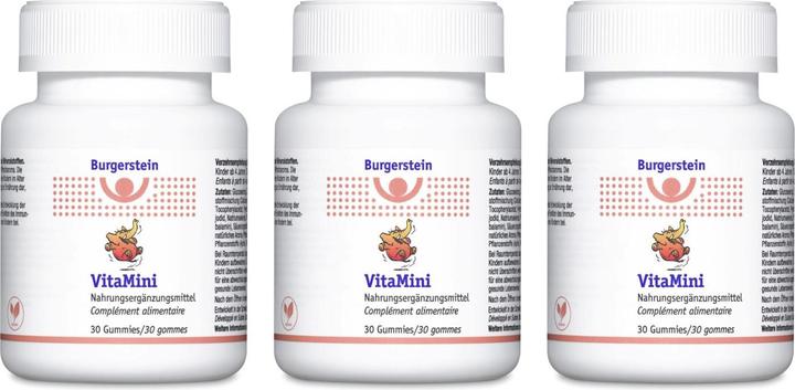 Image du produit Burgerstein VitaMini (30 pièce(s), Gummies, 140 g)