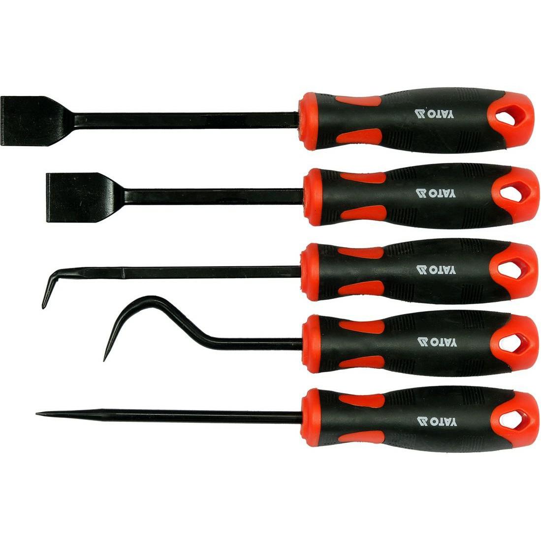 Yato, Schraubenzieher, Haken Und Schaber Mit Griff 5st.