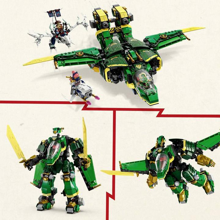 Actual product image LEGO 71845 ® NINJAGO Lloyd's Jet Mech (71845, LEGO Ninjago)