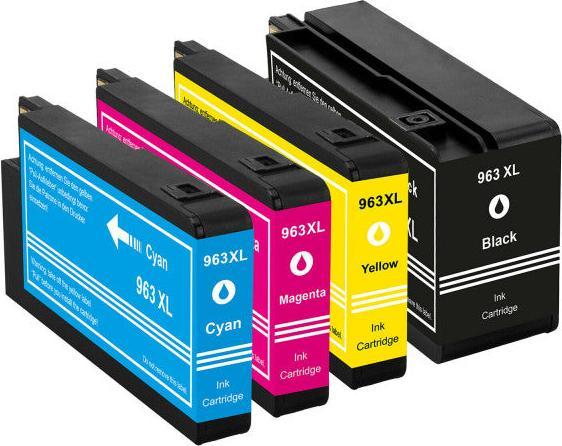 Actual product image Hermex Alternative ink cartridge to HP 963 XL (FC, Color)