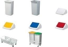 Produktbild Durable Wertstoffsammler 40 l H590xB320xT360mm weiss ohne Deckel (40 l)